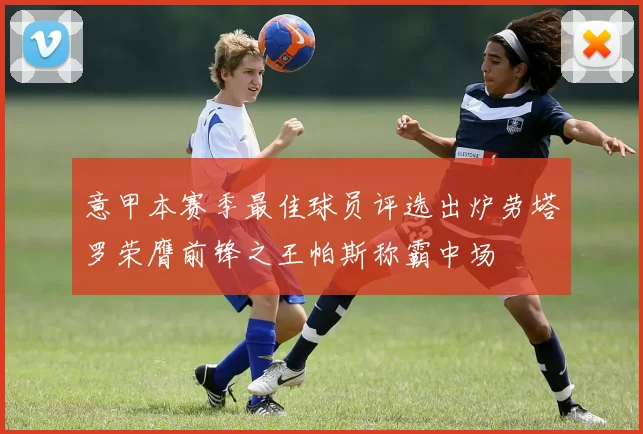 意甲本赛季最佳球员评选出炉劳塔罗荣膺前锋之王帕斯称霸中场